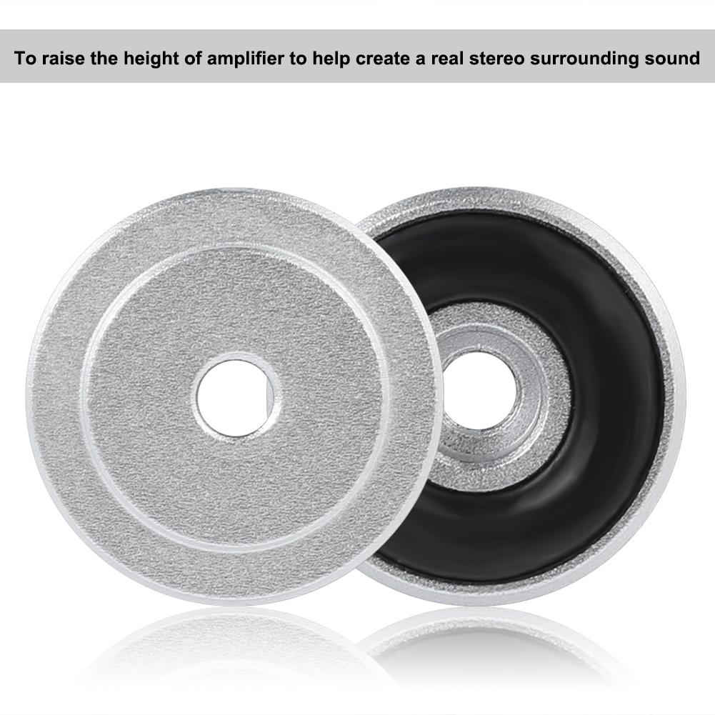20*8Mm Aluminum Alloy Amplifier Feet Shock Absorber Amplifier Pads Feet Amplifier Feet Amplifier Pads Feet Amplifier Pad