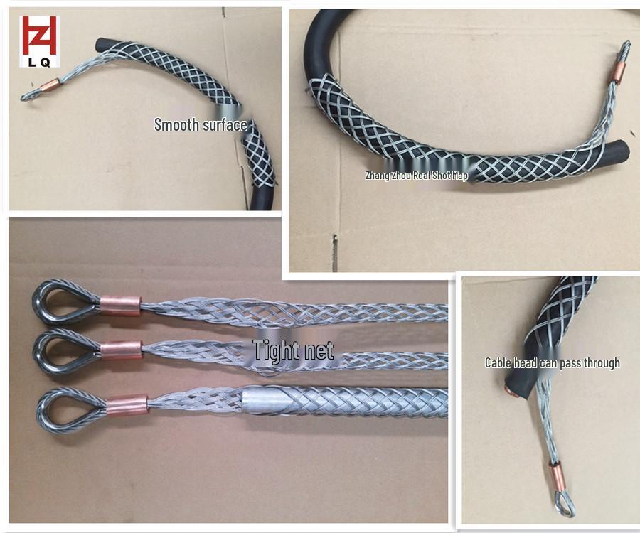 Stainless Steel SGT Pull-Type Cable Sleeve with Crimped Copper Ends
