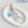 Blue Starfish Pendant Beaded Design Bag Charm Backpack Hanging Piece Car Trend Accessories Gift Bag Charm