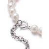 Bracelet - Pearls &amp; Colors - Véritable Perle de Culture d'Eau Douce 5-6 mm - Argent 925 - Longueur 18 cm