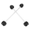 2pcs Front Rear Fork Wheel Protector Frame Slider Crash Guard Fit for G310GS G310R