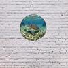 Metal Wall Art Sea Turtle Ocean Decor Waterproof Home Cafe