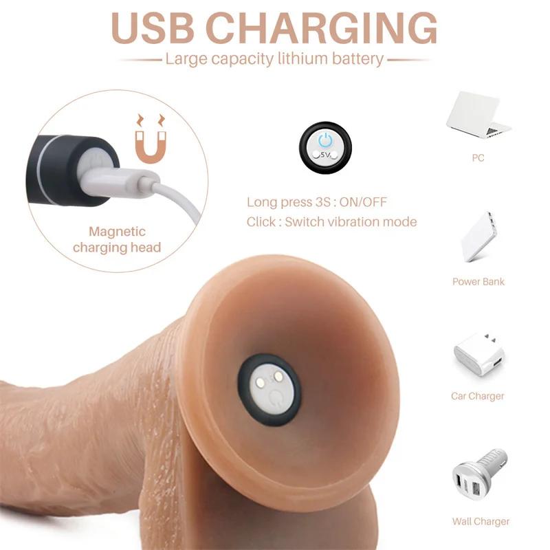 Heated Vagina Silicon Dildoss Goods For Adults 18 Penis For Women Cat Tail Realistic Sex Toy Orga Sex Vagina For Men Fox Toys