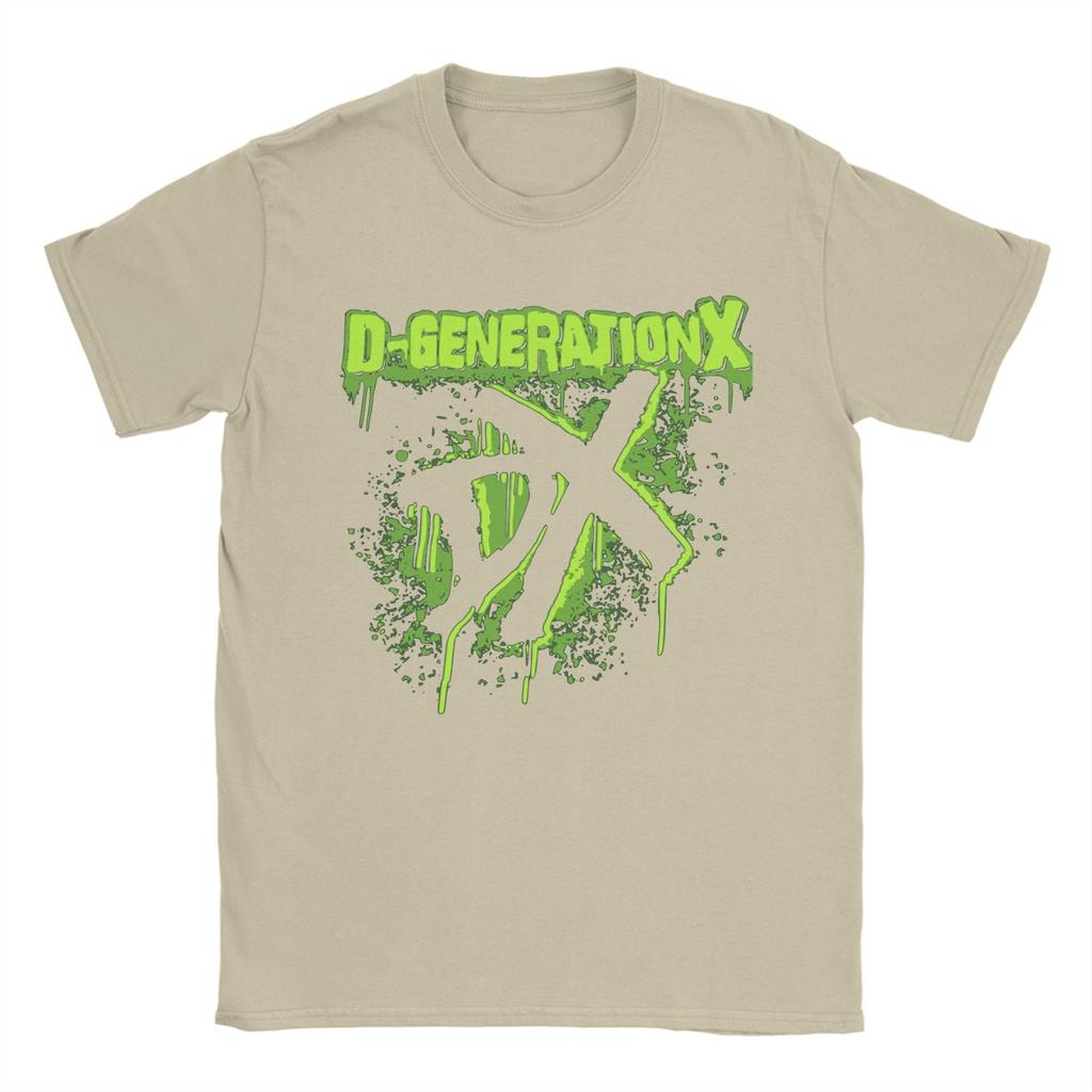D-Generation-X Wrestling Men T Shirt Wrestler Boxer Casual Tee Shirt Short Sleeve O Neck T-Shirts Cotton Original Merch