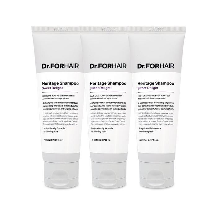 

DR.FORHAIR Шампунь Heritage Сладкое Наслаждение Цветочный Аромат 70 мл (портативный) 3 С (42305875)