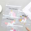 Unicorn Pencil Case School Office Supplies Kawaii Stationery School Cute Pencil Box Pen Bags