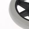 6 Inch Rubber Wheels Smooth Flexible Heavy Duty Wheelchair Front Castor Solid Shopping Cart Wheel Wheelchair Replacement