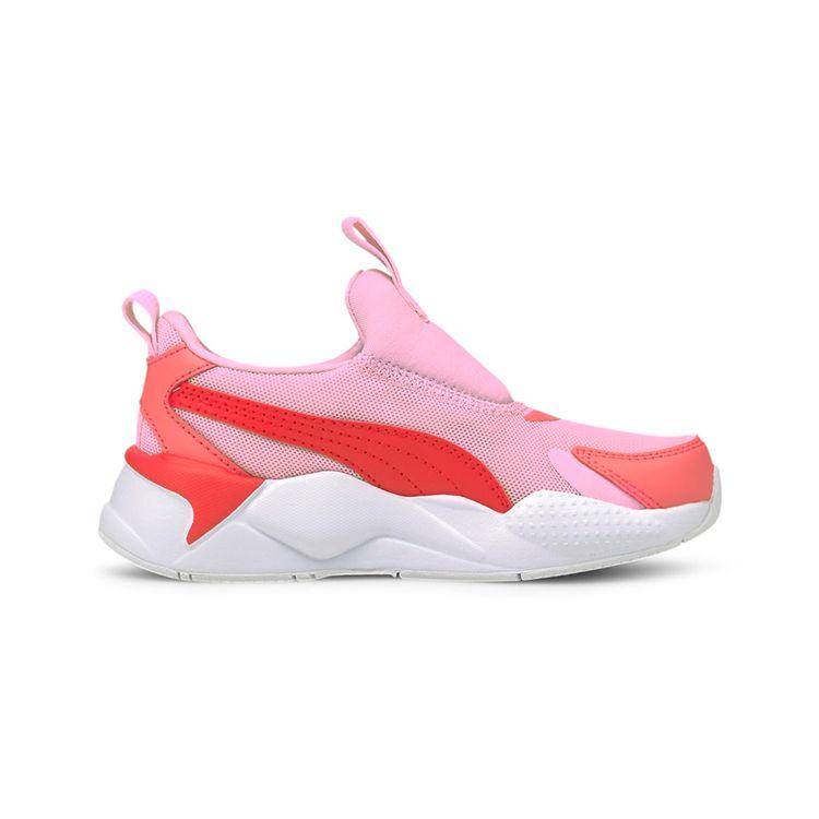 Puma Rs-X3 Slip-On Pink Low-Top Sneakers Kids Sneakers 309676-03