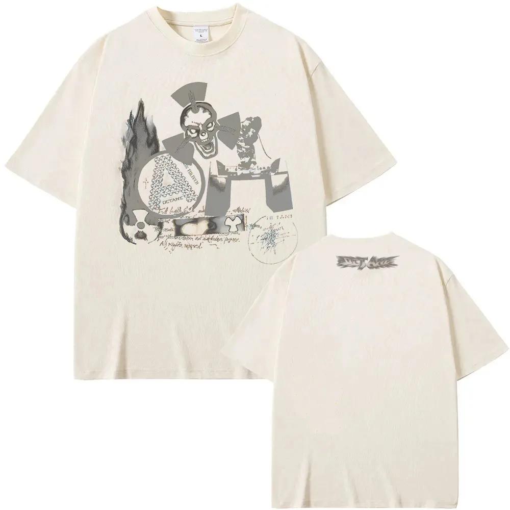 OCTANE COLLAGE TEE 2026 New Don Toliver Tshirt American Rapper Graphic Printing 100Cotton Teeshirt Unisex High Quality Tops S