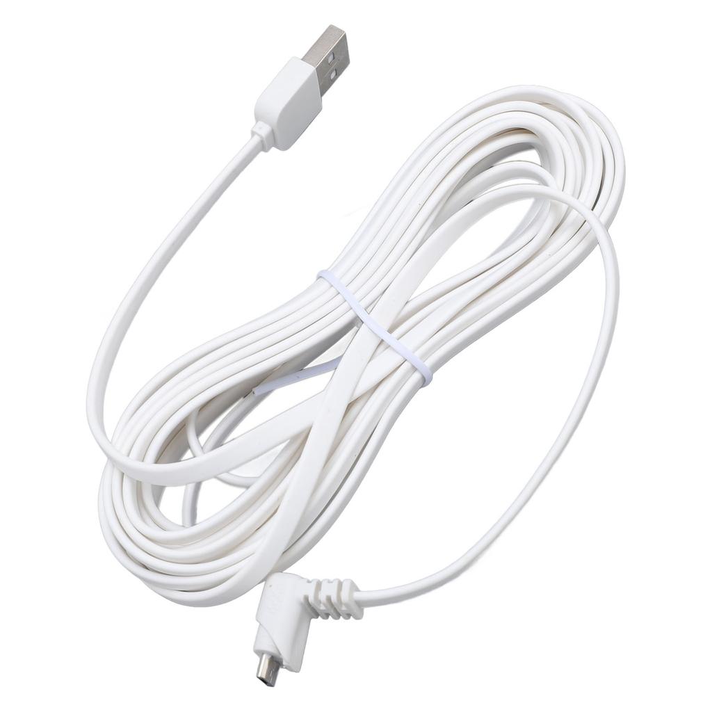 Security Camera Power Extension Cord PVC USB Water Resistant Security Camera Charging Cable for Replacement