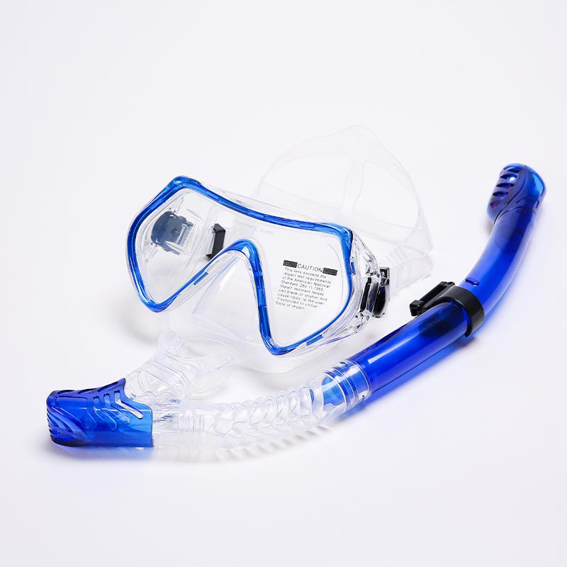 Professionelle Tauchmaske Schnorchelanzug Erwachsene Silikonlippe Antibeschlagbrille Schwimmausrüstung