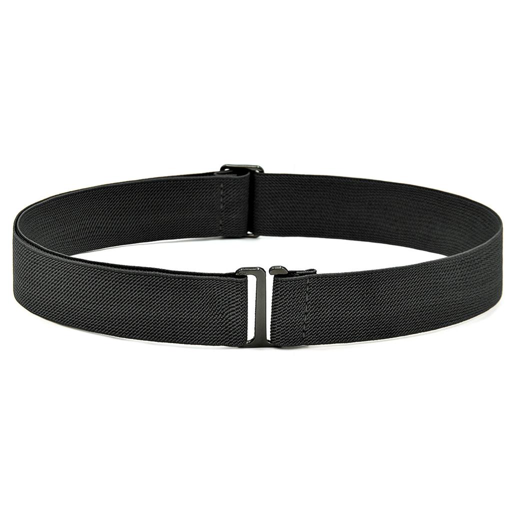 Cinturón de Moda para Mujer Hebilla Invisible Cómodo Cinturón Elástico para Mujeres Hombres Cinturón Ajustable para Jeans Lujo