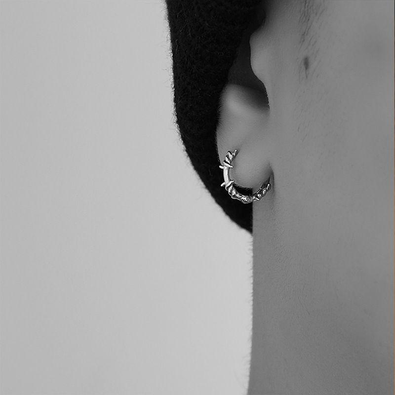 2025 Thorn Series Unisex Ear Cuff Hoops: Unique Design for Men & Women