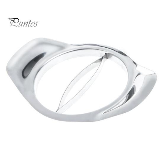 

Простое острое лезвие из нержавеющей стали, слайсер для манго, слайсер для фруктов, овощечистка, резак, разделитель, кухонные гаджеты серебряный