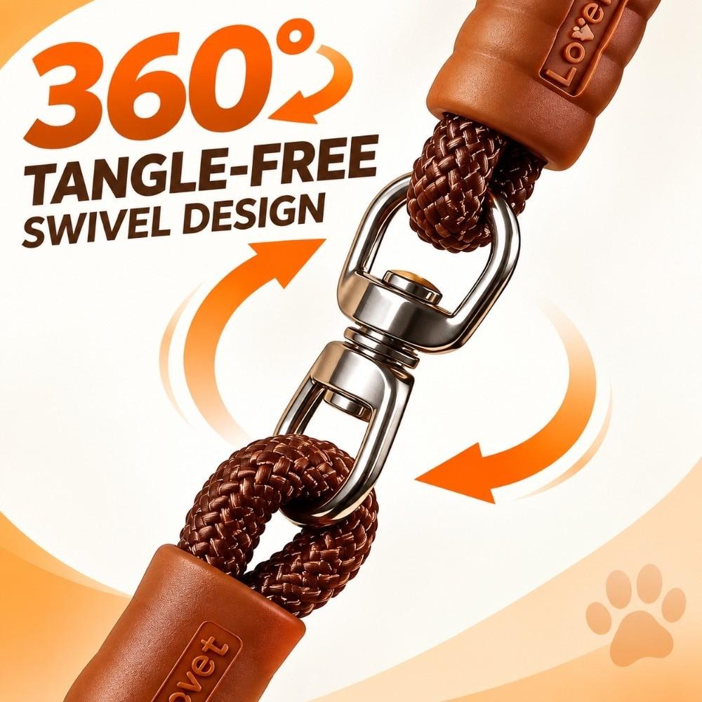 Nylon Dog P Leash Anti-choke Pet Training Leash Durable Slip Lead Dog Rope  For 0-6kg