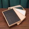 Bamboo, Wood Flannel, 100 Rings, Display Plates, Earrings, Rings, Rings, Storage, Sorting Boxes, Jewelry Trays