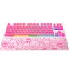 Razer Ornata V3 TKL Gaming Keyboard with Mechanism Membrane Backlit Media RGB and a Magnetic Wrist Rest Kitty Friends Low-Profile Keys, Switches,