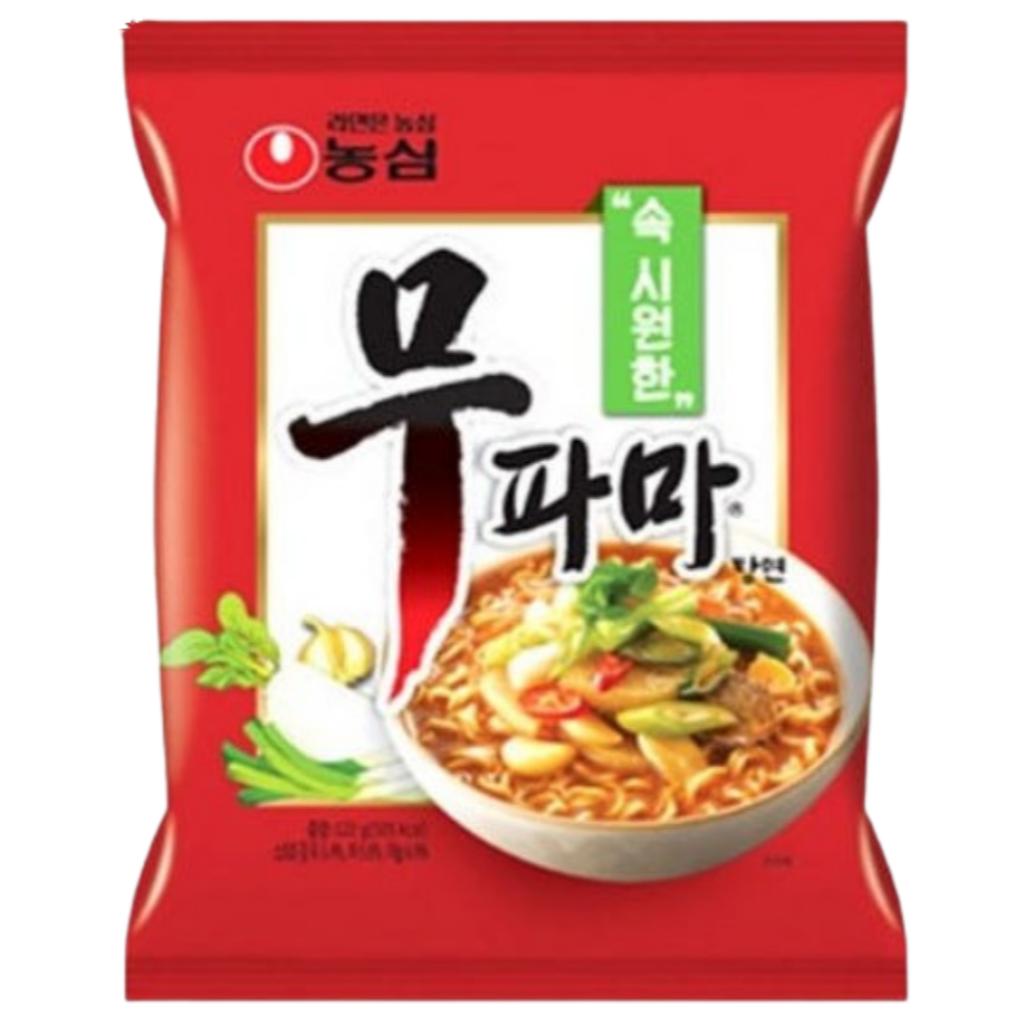 Nongshim Korean Ramen Single Pack(1PCS) – 17 Flavors To Choose From (Shin Ramyun, Neoguri, Chapagetti, Etc.)