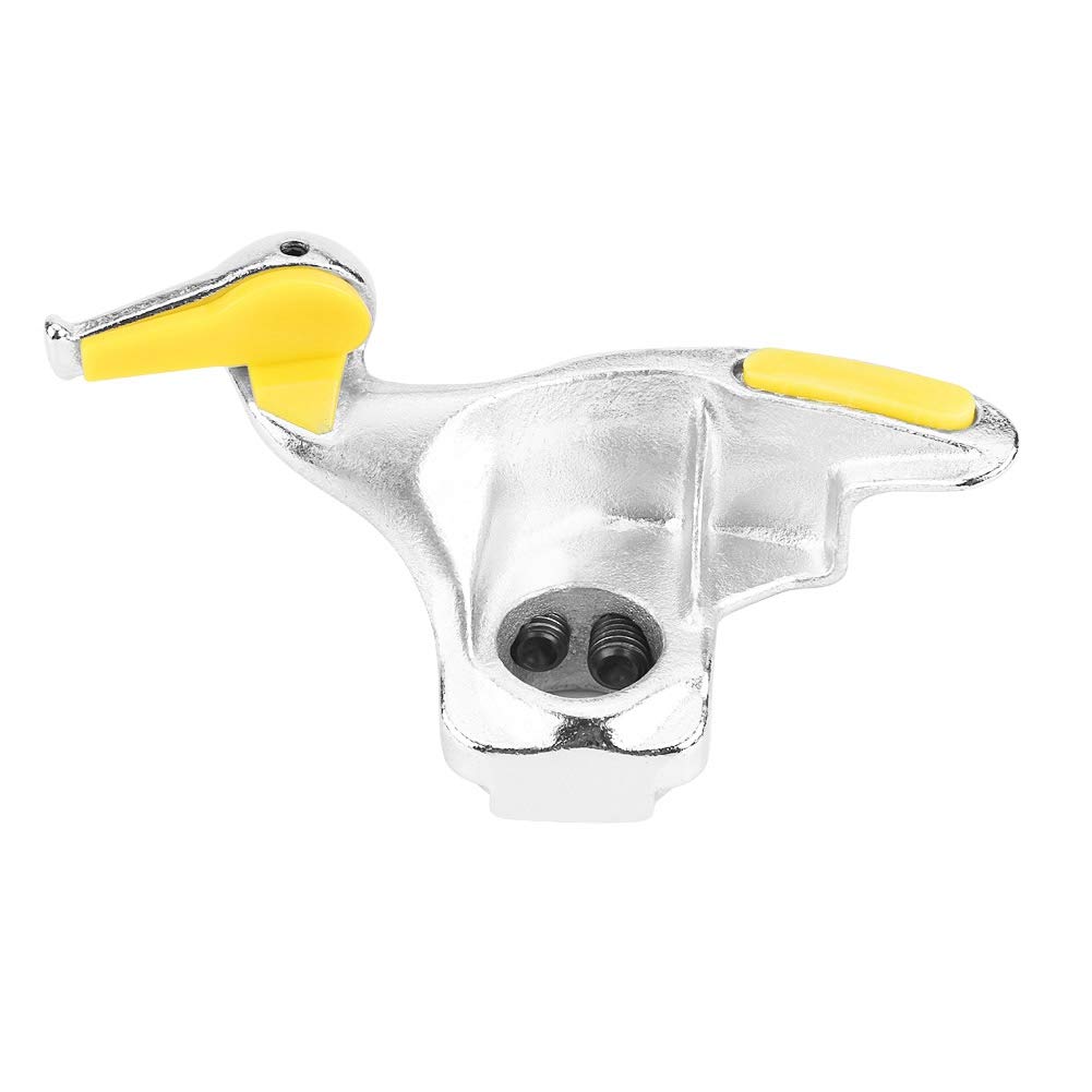 

Qiilu 1,2 дюйма (30 мм) Нержавеющая сталь, Высокая прочность, Предотвращение повреждений, Удобный в использовании, 17.7 * 8.5cm / жёлтый