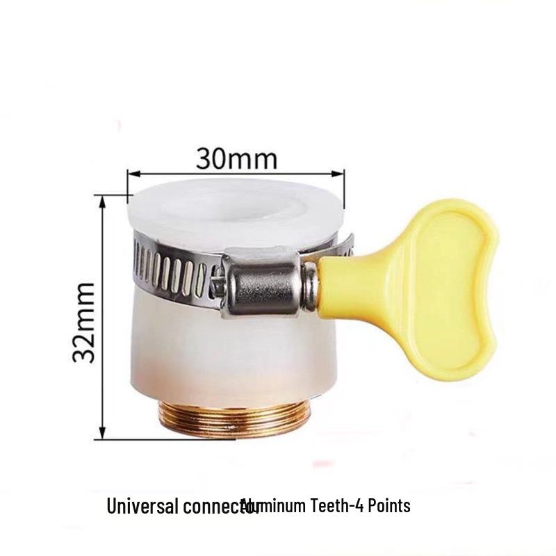 Universal Threadless Faucet Connector and Converter
