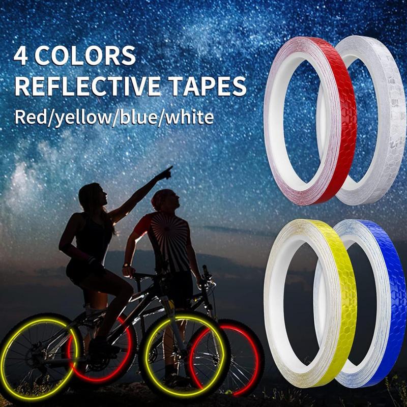 Reflektierende Streifen für Kleidung Reflektierende Streifenaufkleber Wasserdicht Hohe Sichtbarkeit Sicherheitswarnband Sicherheitsmarkierung Selbst