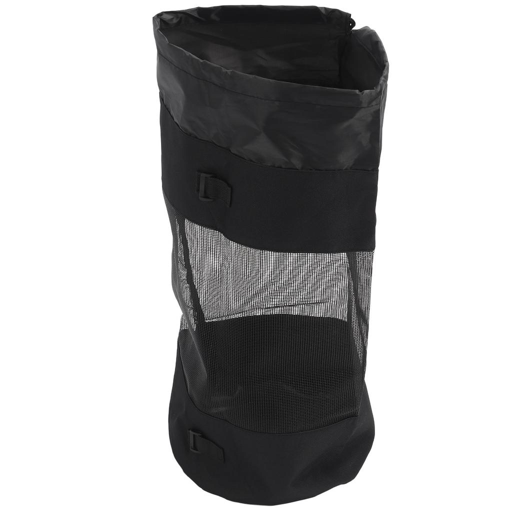 Boat Trash Can Large Capacity Easy to Use Hoop Mesh Boat Trash Bag Boat Garbage Can for Marine Yacht