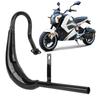 Motoruitlaatpijp 40 mm Doorsnede Aluminiumlegering Geluidsreductie Elektrische Fiets Uitlaatpijp met Demper Pakking