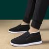 Winter Men's Cloth Shoes Soft-soled Labor Protection Wool Piled Thickened Casual Warm and Comfortable Men's Cotton Shoes