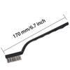 1 Pc Cleaning Brush 7'' Stainless Steel Copper Nylon Wire Metal Brush 170mm Rust Scrub Removal Polishing Tool Hand Manual Tools