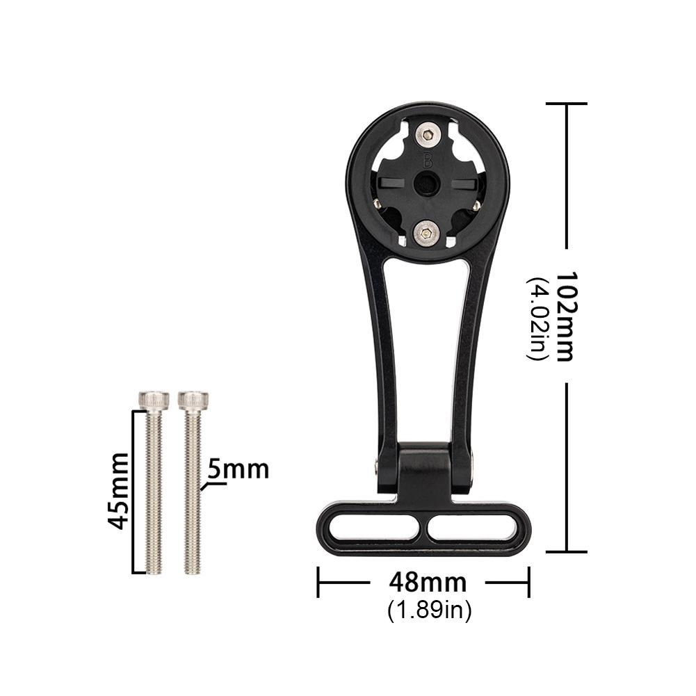 Adjustable Bike Handlebar Speedometer Mount Mountian Bike Stopwatch Stand Cycling Computer Extension Support Bike Accessories