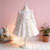 Girls Long Sleeve Cotton Princess Dress For Winter And Fall With Cartoon Animal Pattern