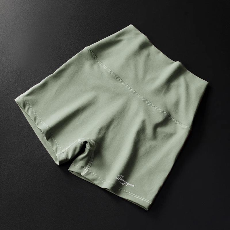 

Спортивные шорты 2025 фитнес-шорты беговые спортивные с подкладкой против просвечивания высокая эластичность облегающие тренировочные йога трехточечные брюки женские XL