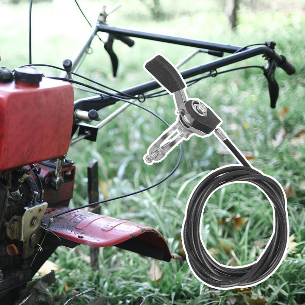 Throttle Cable Kit Throttle Cable Set Anti-Slip Oil Valve Accessories for Truck Trailer Motorcycle Boat Tillage Machine