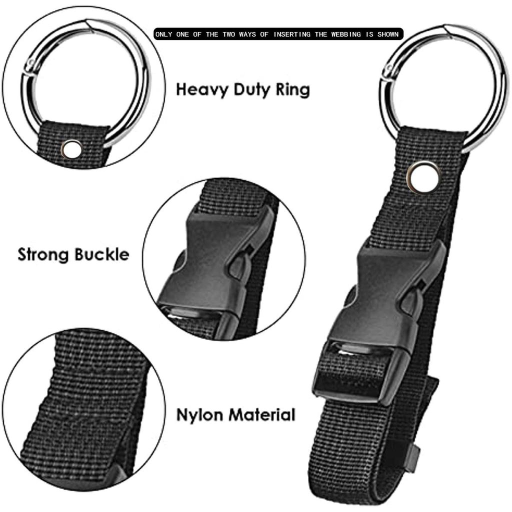 Anti-theft Luggage Strap & Jacket Clip: Secure Buckle for Backpacks, Bags, & Clothes