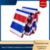 Junchang Thickened Red White Blue Striped Waterproof Tarp