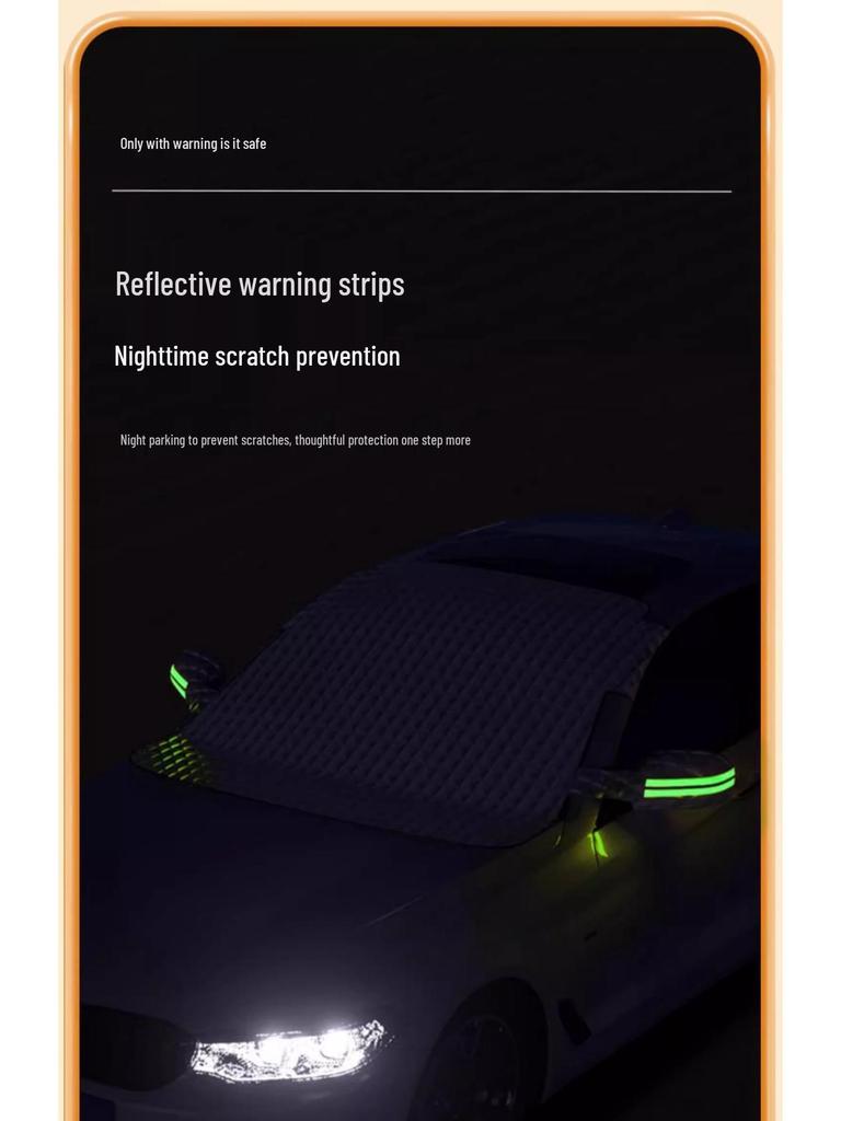 Kryt na čelní sklo a auto odolný proti mrazu pro Tesla Model Y/3
