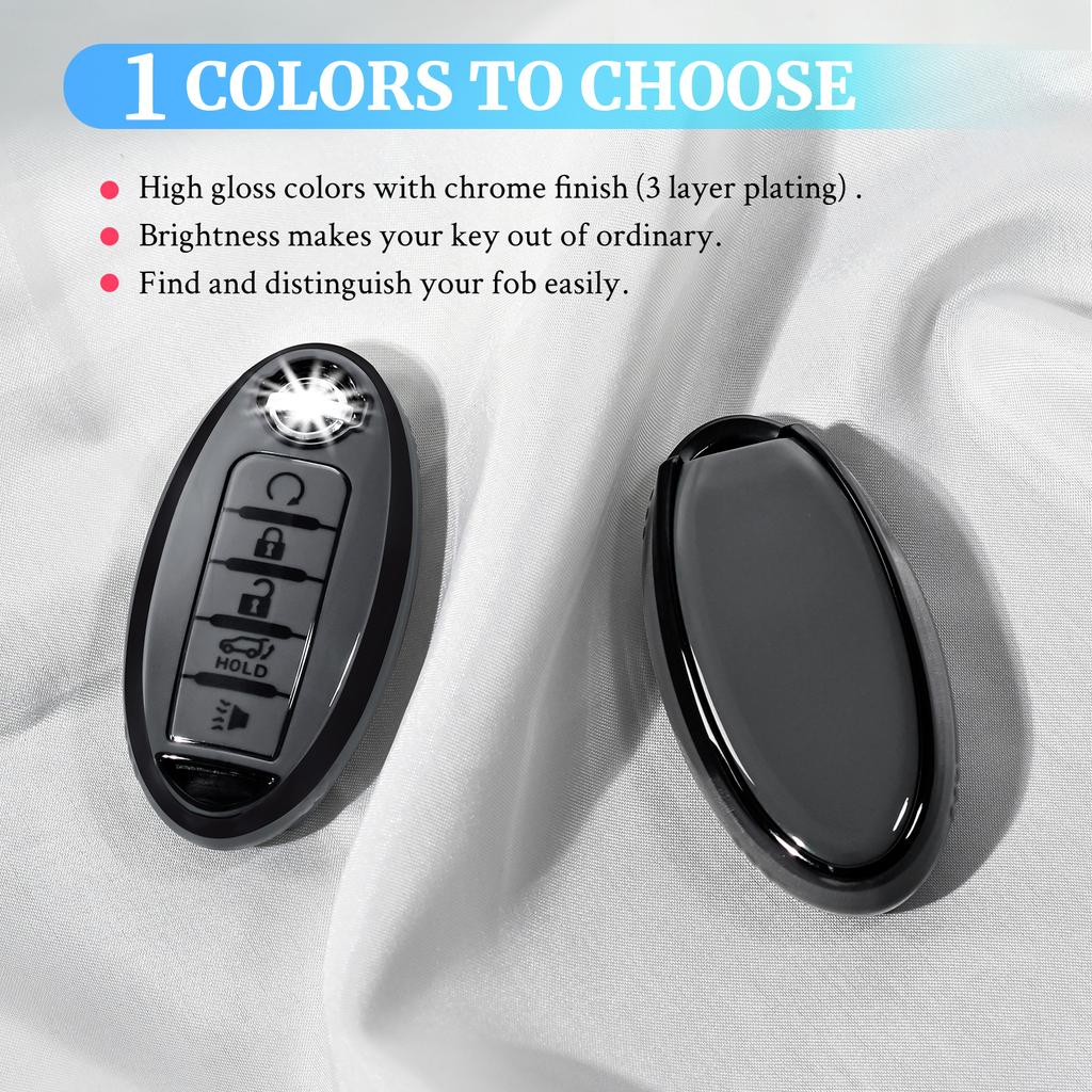Soft TPU Key Case for Nissan Infiniti Rogue Altima Quest Pathfinder Sentra Patrol CIMA Fuga Armada Teana Murano Titan Car Key