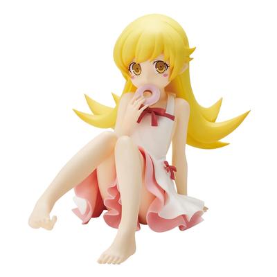 BANPRESTO Série Monogatari Shinobu Oshino Nishioshin Figura Tempo de Relaxamento