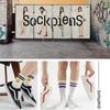 Sockpiens Men's Middle-Calf Socks[7~10(US)6.5~9.5(UK)40~43(EU)] 8-Pair Set