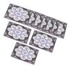 20PCS Self Adhesive Tile Diagonal Sticker Waterproof Tile Floor Wall Stickers Floor Decals