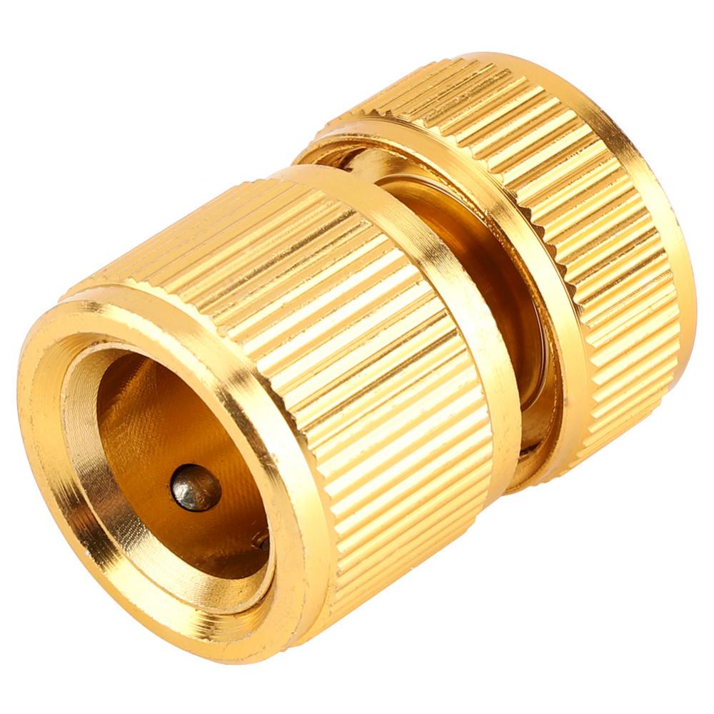 Alloy Garden Pipe Quick Fit Adapter Water Hose Tap Connector Fitting Switch Nozzle Supplies