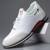 Spring and summer new men's sports and leisure leather shoes men's youth trend shoes versatile little white shoes trend Korean version of heightening