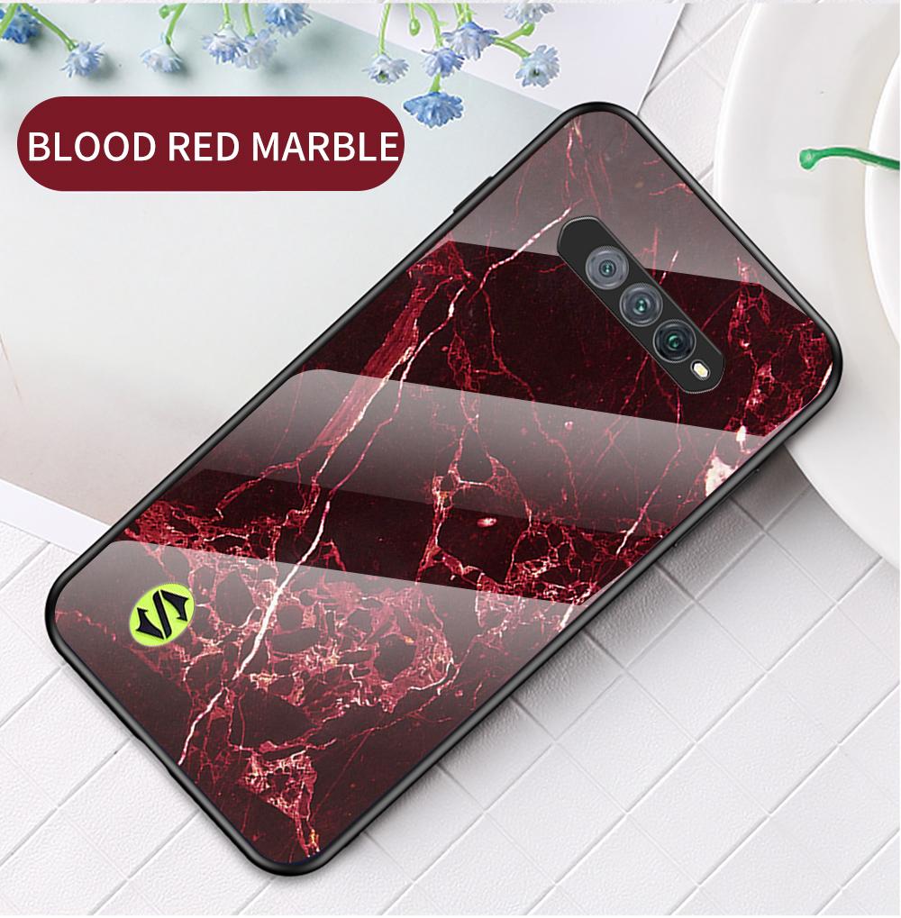 

Чехол для Xiaomi Black Shark 3 4 5 Pro 3s 5RS, чехол из мраморного закаленного стекла, задняя крышка For Black Shark 5 RS