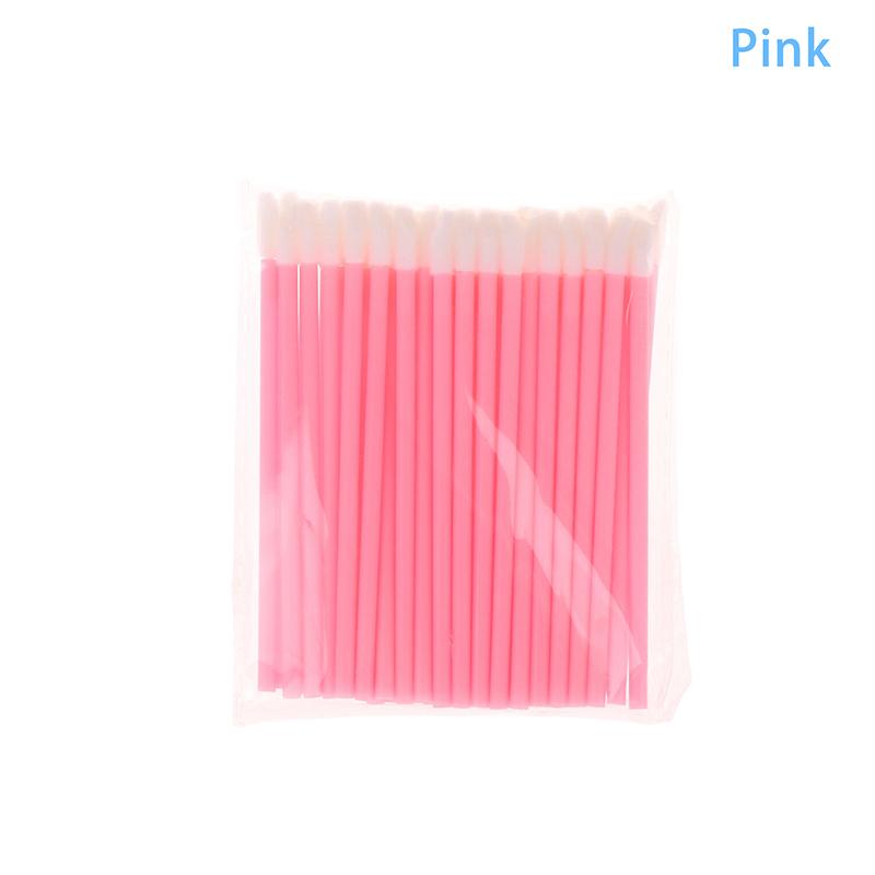 50Pcs Disposable Makeup Brush Kit Mascara Wand Spoolies Lipstick Lip Gloss Applicator For Eyebrow Eyelash Extension