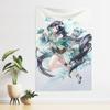 Lan Yan Genshin Impact Tapestry Room Decor Wall Cloth Party Hanging Background Room Decor Baby Room
