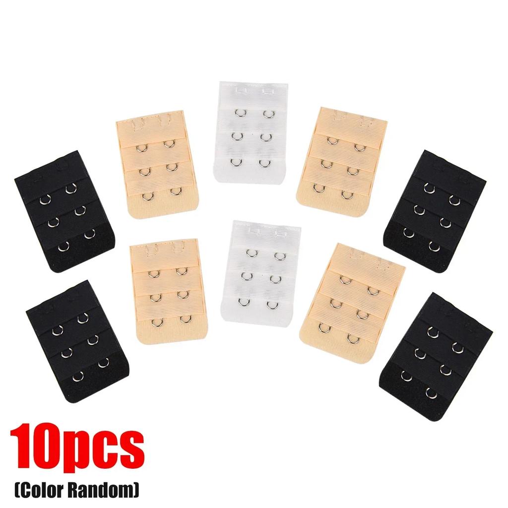 1/10 Stück BH-Verlängerer für Damen Elastischer BH-Verlängerungsriemen Hakenclip Expander Verstellbare Gürtelschnalle Dessous-Zubehör