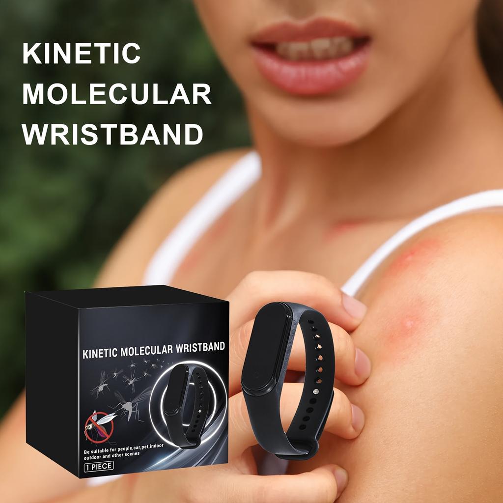 Physisches Mückenschutz-Armband, Tragbares Mückenschutz-Armband, Unverzichtbar für Camping, Bergsteigen und Walderkundungen