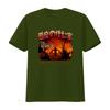 Horror Movie The Amityville Kanji Poster T Shirt for  vintage Washed Versatile Unisex Stretched Casual designer clothes