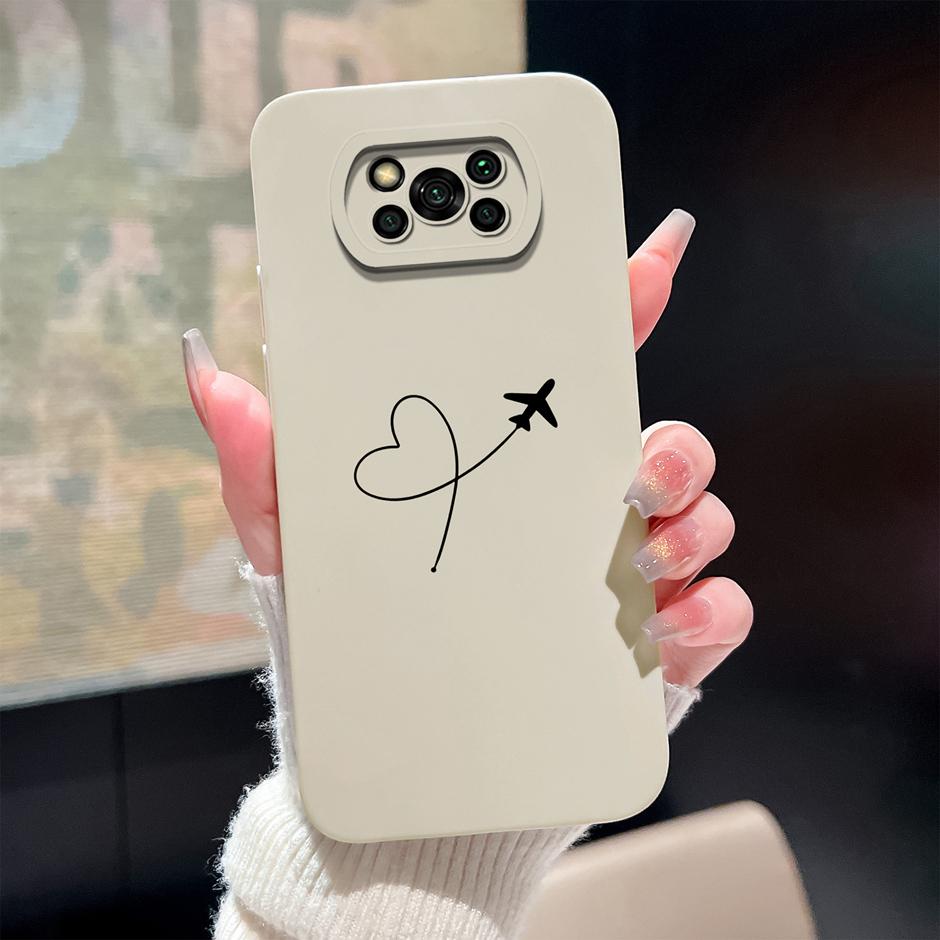 For Xiaomi Poco X3 Pro NFC GT Cases Cartoon Rabbit Lion Portable Anti-drop Lightweight Aesthetic Shell For Xiaomi PocoX3Pro Capa