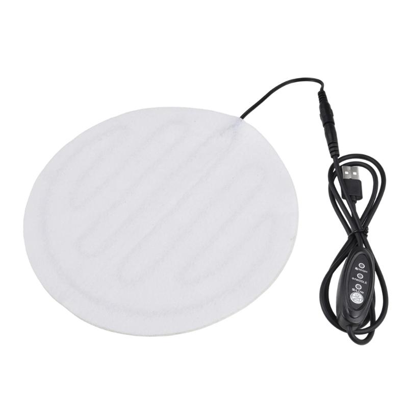 

Foldable USB Pet Heating Pad Low Power Safe USB Power Adjustable Temperature Heated Pad for Dog Cats Bed Cushion 1